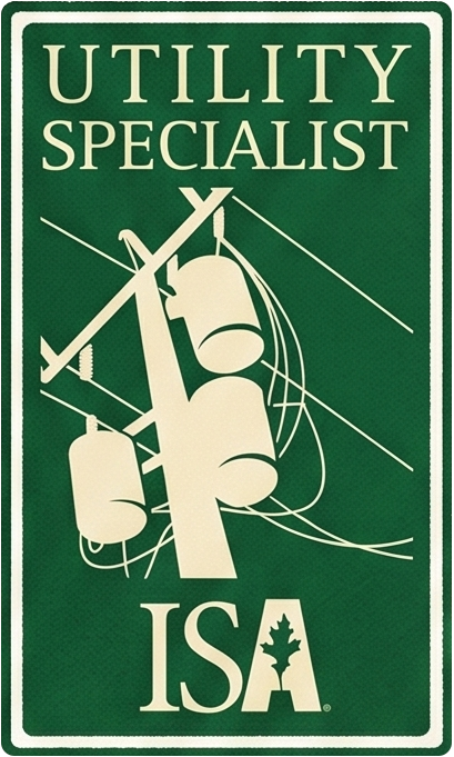 ISA Certified Utility Specialist badge