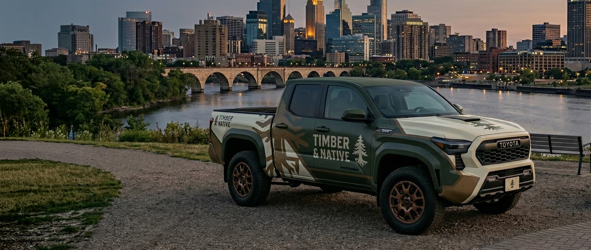 Waylon and Justin, founders of Timber & Native